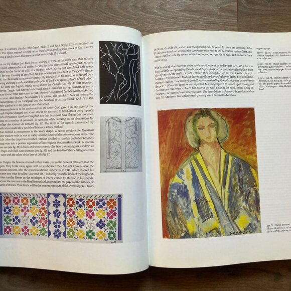 Matisse in Morocco, Large Softcover Illustrated Art Book, National Gallery 1990 - Picture 6 of 8